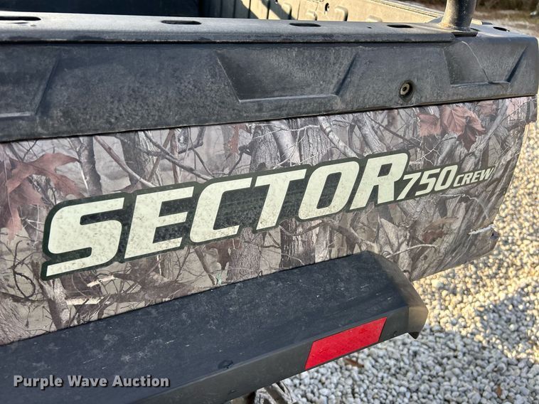 image for item NE9621 2018 Hisun Sector 750 crew  utility vehicle