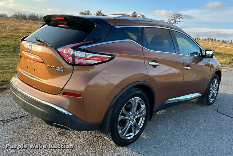 image for item NE9624 2015 Nissan Murano Platinum  SUV