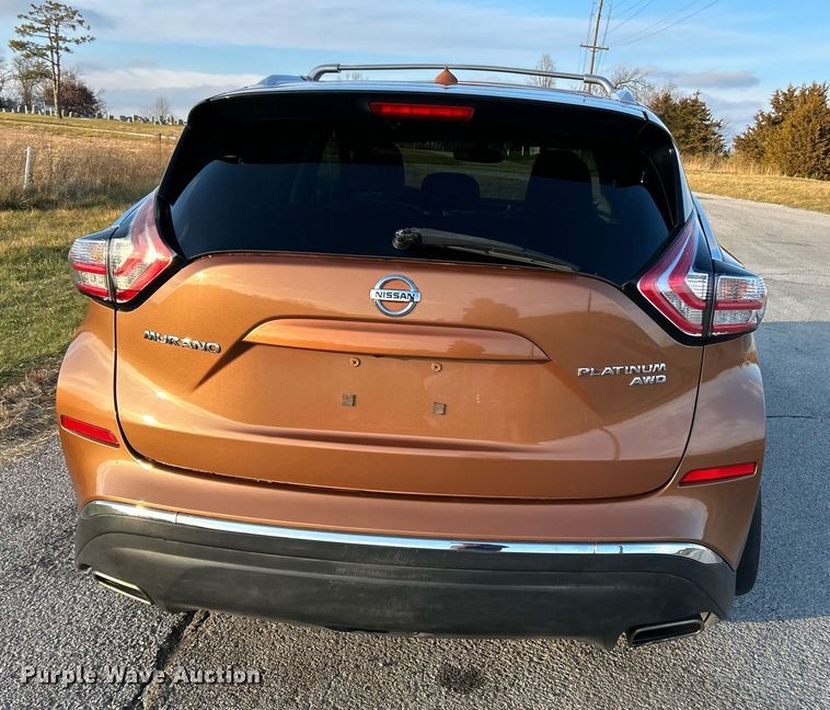 image for item NE9624 2015 Nissan Murano Platinum  SUV