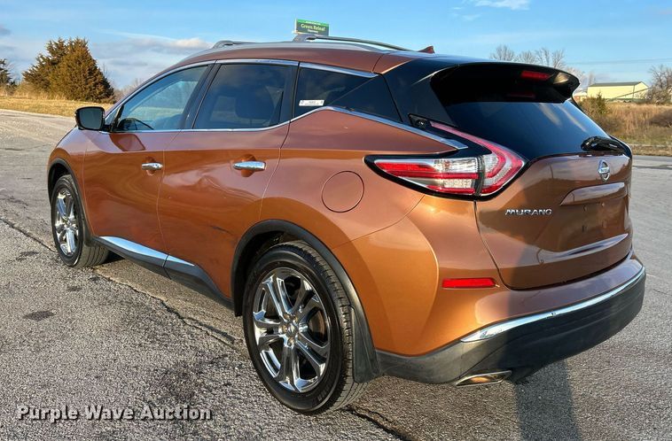 image for item NE9624 2015 Nissan Murano Platinum  SUV
