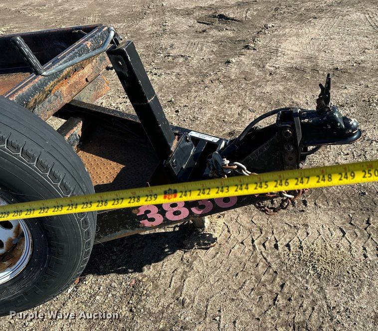 image for item NI9579 2010 Felling  tilt deck equipment trailer