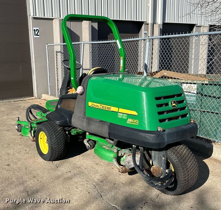 image for item NL9244 John Deere 7400 Terraincut  ZTR lawn mower