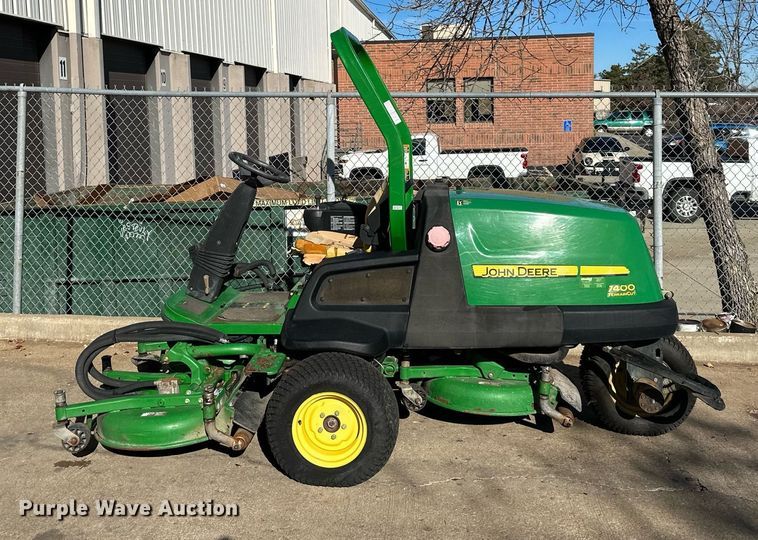 image for item NL9244 John Deere 7400 Terraincut  ZTR lawn mower