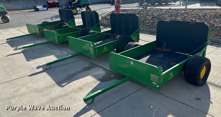 image for item NL9249 John Deere  wagons