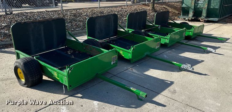 image for item NL9249 John Deere  wagons