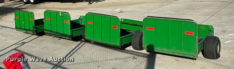 image for item NL9249 John Deere  wagons