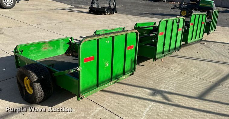 image for item NL9249 John Deere  wagons