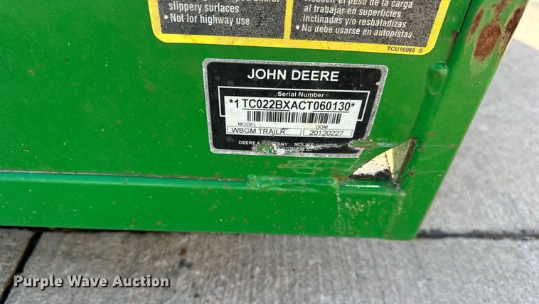 image for item NL9249 John Deere  wagons