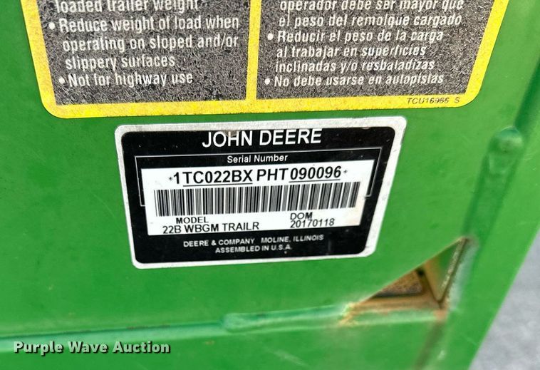 image for item NL9249 John Deere  wagons