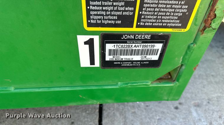 image for item NL9249 John Deere  wagons