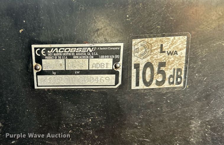 image for item NL9255 Jacobsen Turfcat  lawn mower