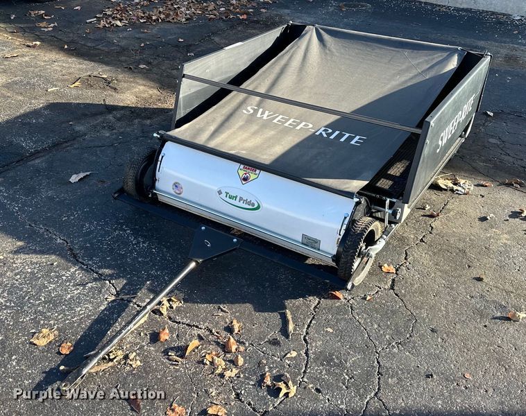 image for item NL9257 Turf Pride Sweep-Rite  lawn sweeper