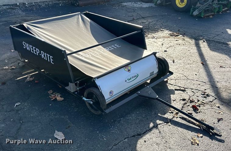 image for item NL9257 Turf Pride Sweep-Rite  lawn sweeper