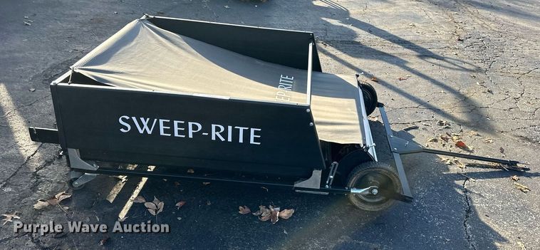 image for item NL9257 Turf Pride Sweep-Rite  lawn sweeper