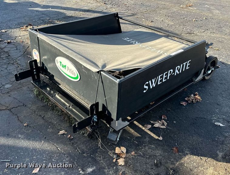 image for item NL9257 Turf Pride Sweep-Rite  lawn sweeper