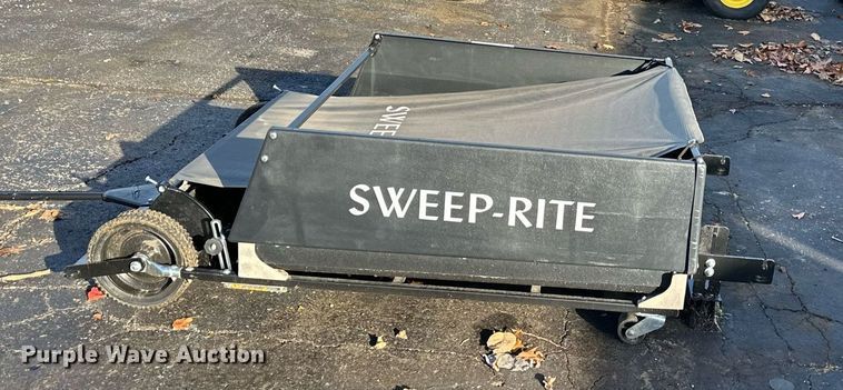 image for item NL9257 Turf Pride Sweep-Rite  lawn sweeper