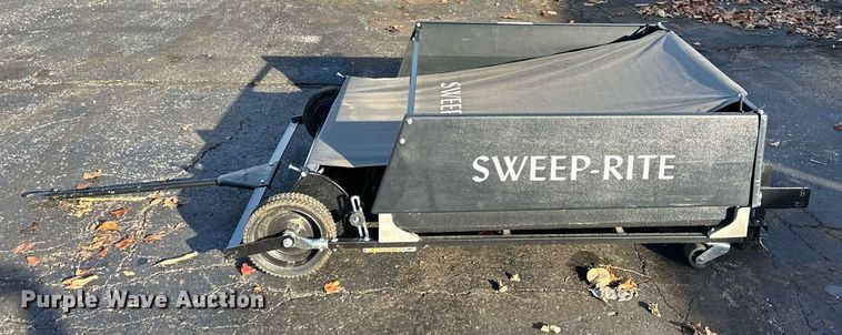 image for item NL9257 Turf Pride Sweep-Rite  lawn sweeper