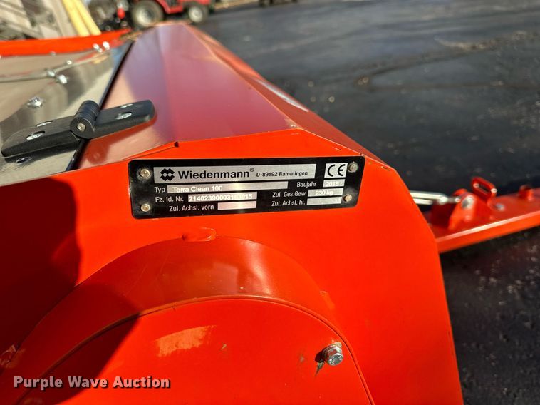 image for item NL9259 2018 Wiedenmann Terra Clean 100  lawn sweeper