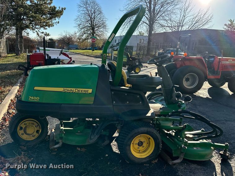 image for item NL9260 John Deere 7400 Terraincut  ZTR lawn mower
