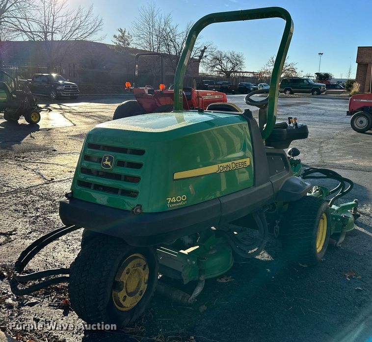 image for item NL9260 John Deere 7400 Terraincut  ZTR lawn mower
