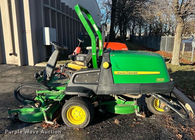 image for item NL9260 John Deere 7400 Terraincut  ZTR lawn mower