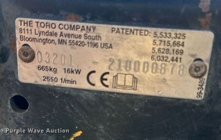 image for item NL9263 Toro Reelmaster 3100-D  reel mower