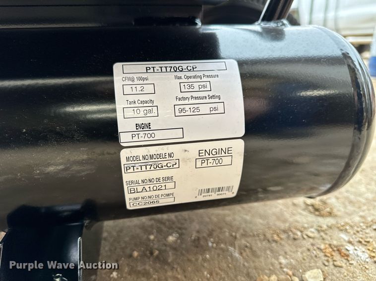 image for item NM9121 Powertrain PT-TT70G-CP air compressor