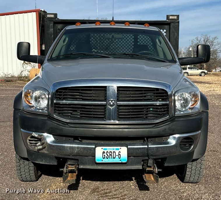 image for item NM9173 2010 Dodge Ram 4500HD  flatbed truck
