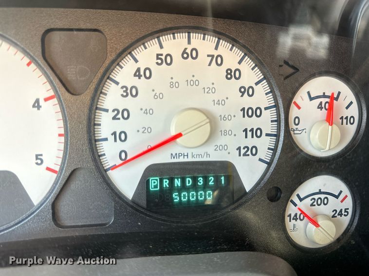 image for item NM9173 2010 Dodge Ram 4500HD  flatbed truck