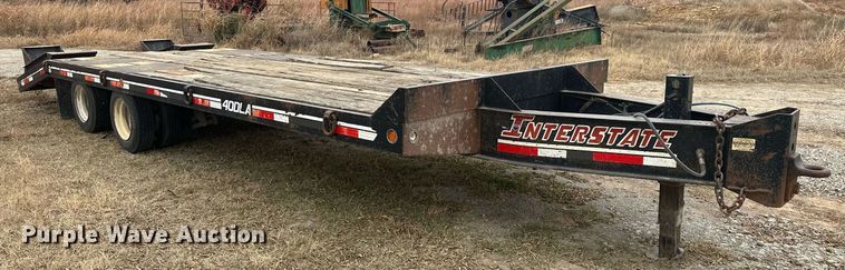 image for item NO9392 2011 Interstate 40DLA  equipment trailer