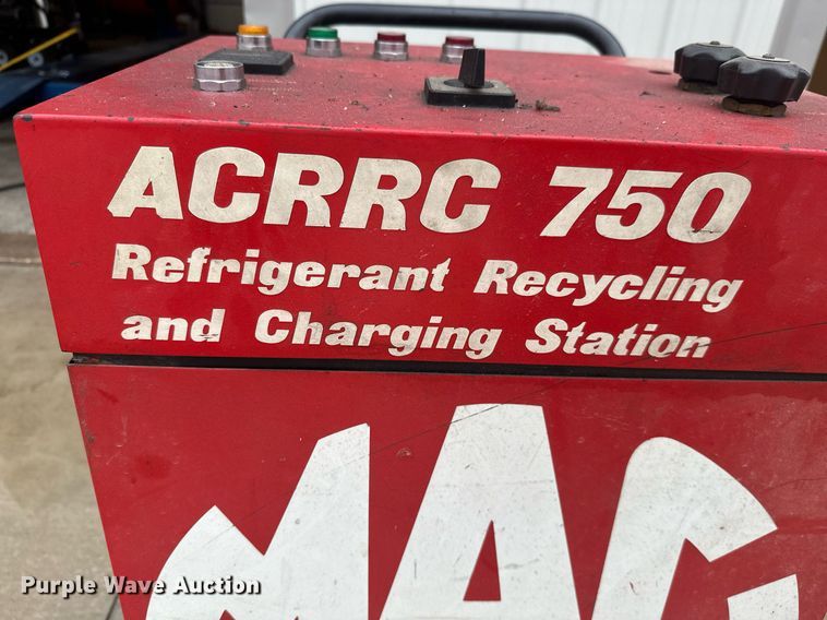 image for item NO9397 Mac Tools ACRRC 750  refrigerant recycling machine
