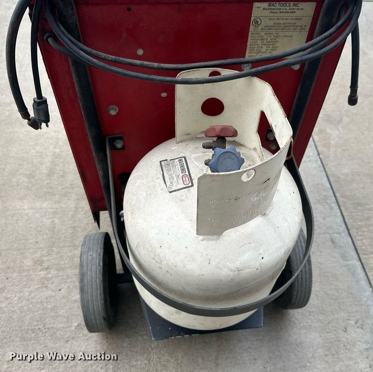 image for item NO9397 Mac Tools ACRRC 750  refrigerant recycling machine