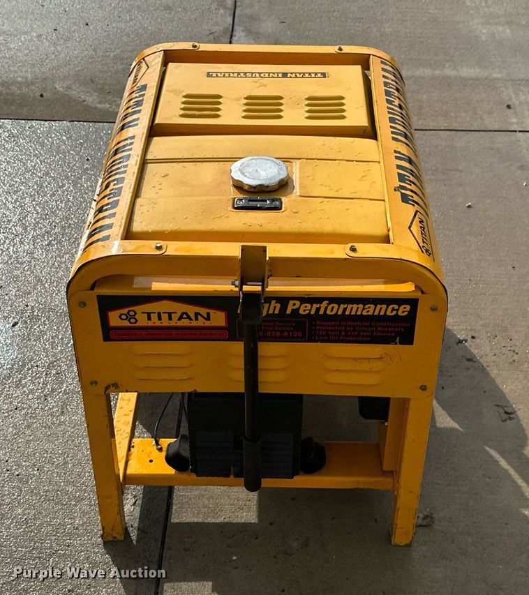 image for item NO9402 Titan Industrial 7000  generator