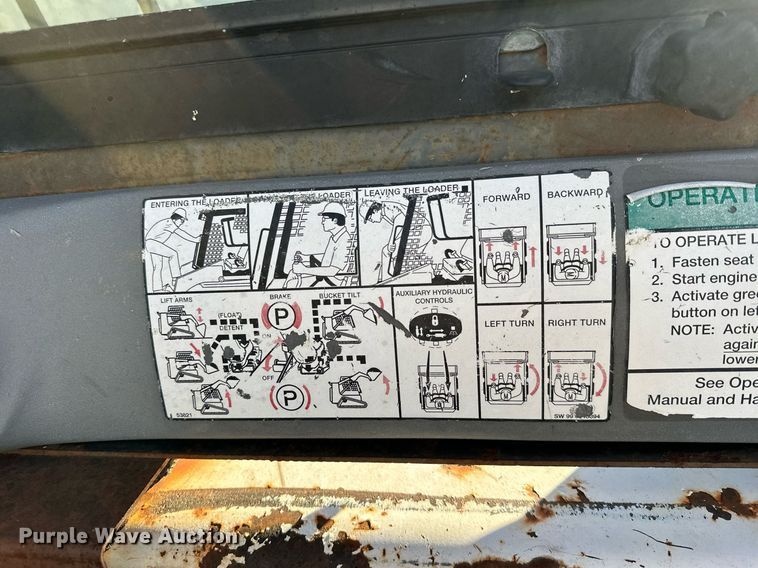 image for item NO9435 2000 Bobcat 864  tracked skid steer loader