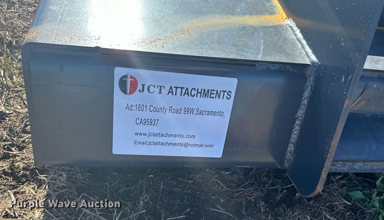 image for item NO9439 JCT  skid steer rotary mower