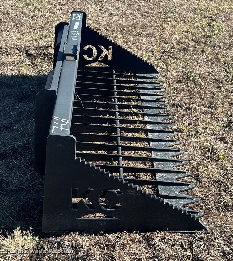 image for item NO9440 KC  skid steer rock bucket