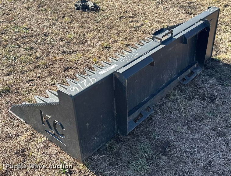 image for item NO9440 KC  skid steer rock bucket