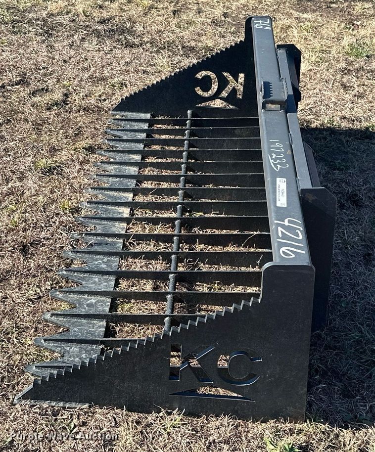 image for item NO9440 KC  skid steer rock bucket