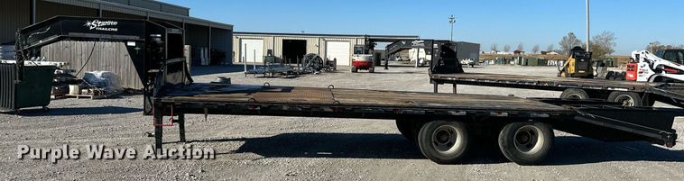 image for item NO9472 2015 Starlite 25TDGNDV-LP  equipment trailer