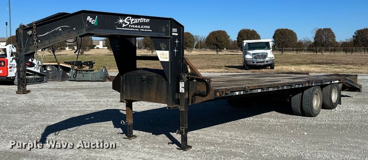image for item NO9473 2015 Starlite 25TDGNDV-LP  equipment trailer