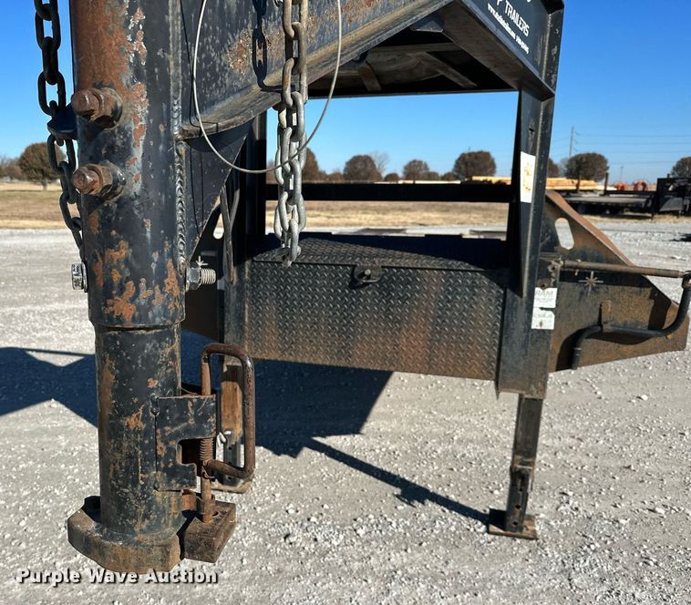 image for item NO9473 2015 Starlite 25TDGNDV-LP  equipment trailer