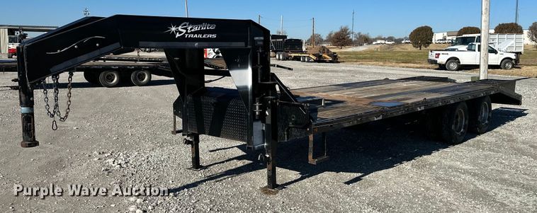 image for item NO9474 2015 Starlite 25TDGNDV-LP  equipment trailer