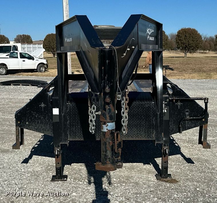 image for item NO9474 2015 Starlite 25TDGNDV-LP  equipment trailer