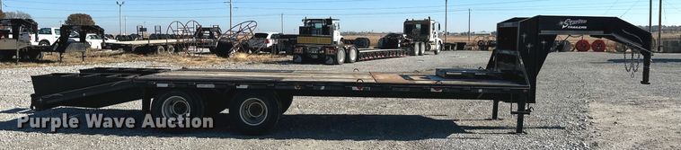 image for item NO9474 2015 Starlite 25TDGNDV-LP  equipment trailer