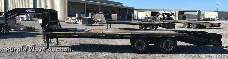 image for item NO9474 2015 Starlite 25TDGNDV-LP  equipment trailer