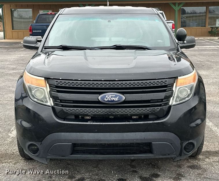 image for item NO9498 2013 Ford Explorer Police Interceptor  SUV