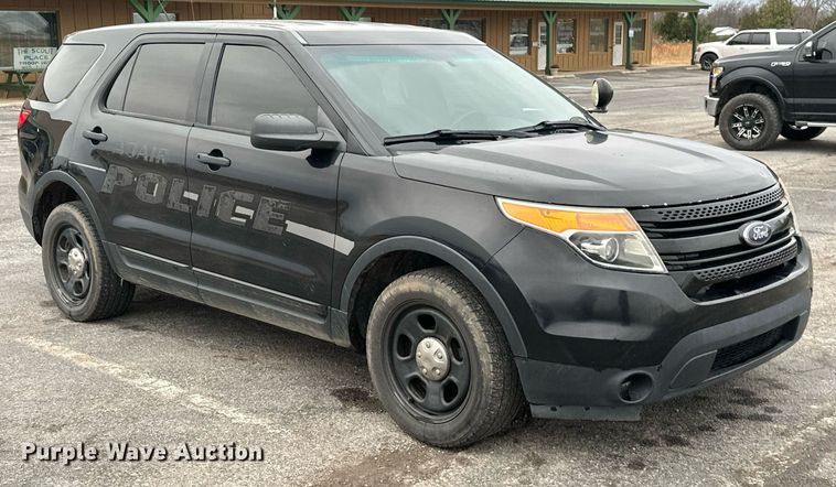 image for item NO9498 2013 Ford Explorer Police Interceptor  SUV