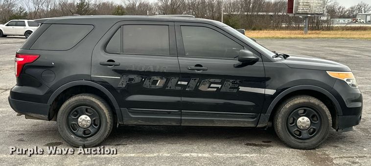 image for item NO9498 2013 Ford Explorer Police Interceptor  SUV