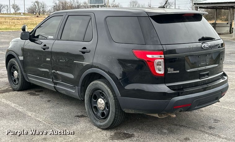 image for item NO9498 2013 Ford Explorer Police Interceptor  SUV