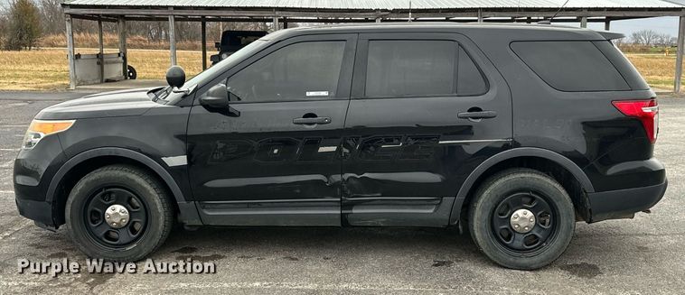 image for item NO9498 2013 Ford Explorer Police Interceptor  SUV